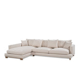 Classic Home Brea Sectional With Laf Chaise Beige Model 53004707